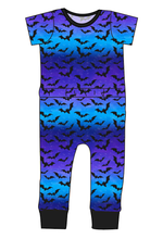 Load image into Gallery viewer, Twilight Bats Bennett Pants and Shorts Length T-Shirt Romper