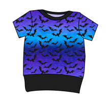 Load image into Gallery viewer, Twilight Bats Grow With Me Tee