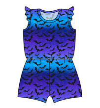 Load image into Gallery viewer, Twilight Bats Ivy Summer Romper