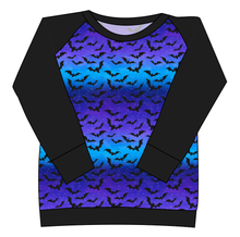 Load image into Gallery viewer, Twilight Bats Ladies' Classic Crewneck