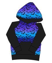 Load image into Gallery viewer, Twilight Bats Mens' Hoodie