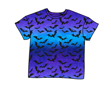 Load image into Gallery viewer, Twilight Bats Oversized Tee