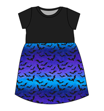 Load image into Gallery viewer, Twilight Bats Play Dress