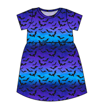 Load image into Gallery viewer, Twilight Bats Play Dress