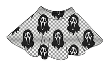 Load image into Gallery viewer, Classic Spooky Face Circle Skirt