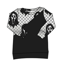 Load image into Gallery viewer, Classic Spooky Face Classic Hoodie (or Crewneck)