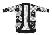 Load image into Gallery viewer, Classic Spooky Face Ladies' Cocoon Cardigan