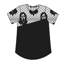Load image into Gallery viewer, Classic Spooky Face Ladies' Relaxed Tee