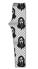 Load image into Gallery viewer, Classic Spooky Face Ladies' Lounge Leggings
