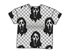Load image into Gallery viewer, Classic Spooky Face Oversized Tee