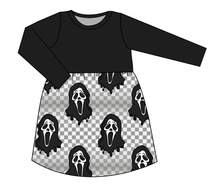 Load image into Gallery viewer, Classic Spooky Face Play Dress