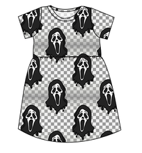 Load image into Gallery viewer, Classic Spooky Face Play Dress