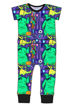 Load image into Gallery viewer, Neon Nightmare Bennett Pants and Shorts Length T-Shirt Romper