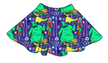 Load image into Gallery viewer, Neon Nightmare Circle Skirt