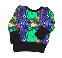 Load image into Gallery viewer, Neon Nightmare Grow With Me Hoodie (or Crewneck)