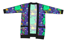 Load image into Gallery viewer, Neon Nightmare Ladies' Grandpa Cardigan