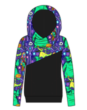 Load image into Gallery viewer, Neon Nightmare Ladies Hoodie