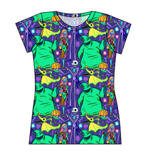 Load image into Gallery viewer, Neon Nightmare Ladies' Basic Tee