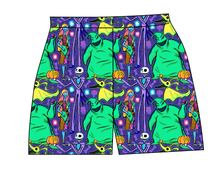 Load image into Gallery viewer, Neon Nightmare Ladies' Lounge Shorts