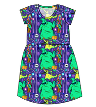 Load image into Gallery viewer, Neon Nightmare Ladies' Play Dress