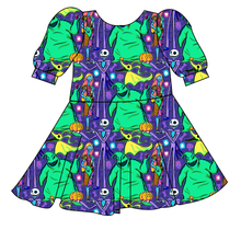 Load image into Gallery viewer, Neon Nightmare Prairie Dress