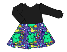 Load image into Gallery viewer, Neon Nightmare Prairie Dress
