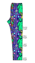 Load image into Gallery viewer, Neon Nightmare Basic Leggings