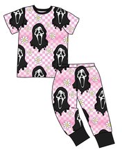Load image into Gallery viewer, Floral Spooky Face Basic Loungewear Set