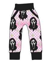 Load image into Gallery viewer, Floral Spooky Face Beanpole Pants And Shorts