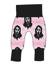 Load image into Gallery viewer, Floral Spooky Face Grow With Me Pants And Shorts