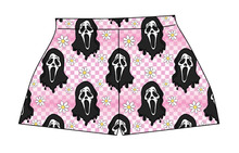 Load image into Gallery viewer, Floral Spooky Face Ladies' Lounge Shorts