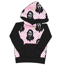 Load image into Gallery viewer, Floral Spooky Face Mens' Hoodie
