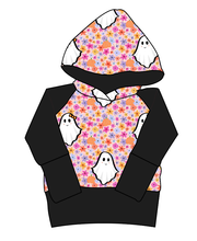Load image into Gallery viewer, Just A Ghoul Grow With Me Hoodie (or Crewneck)
