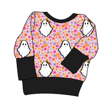 Load image into Gallery viewer, Just A Ghoul Grow With Me Hoodie (or Crewneck)