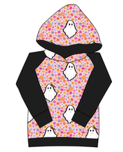 Load image into Gallery viewer, Just A Ghoul Ladies Hoodie