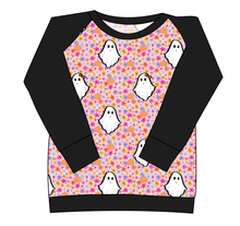 Load image into Gallery viewer, Just A Ghoul Ladies' Classic Crewneck