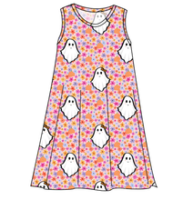 Load image into Gallery viewer, Just A Ghoul Ladies' Swing Dress
