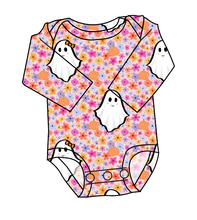 Load image into Gallery viewer, Just A Ghoul Lap Neck Bodysuit