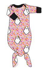Load image into Gallery viewer, Just A Ghoul Newborn Knotted Gown