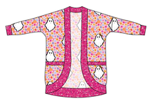 Load image into Gallery viewer, Just A Ghoul Ladies' Cocoon Cardigan