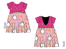 Load image into Gallery viewer, Just A Ghoul Low Back Dress