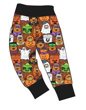 Load image into Gallery viewer, Retro Spooky Snacks Basic Joggers And Jogger Shorts