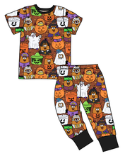 Load image into Gallery viewer, Retro Spooky Snacks Basic Loungewear Set