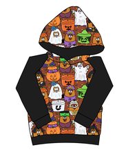 Load image into Gallery viewer, Retro Spooky Snacks Classic Hoodie (or Crewneck)