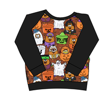 Load image into Gallery viewer, Retro Spooky Snacks Classic Hoodie (or Crewneck)