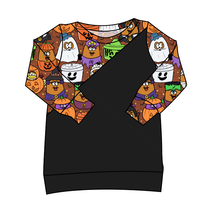 Load image into Gallery viewer, Retro Spooky Snacks Classic Hoodie (or Crewneck)