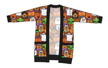 Load image into Gallery viewer, Retro Spooky Snacks Ladies' Grandpa Cardigan
