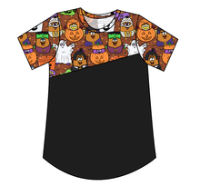 Load image into Gallery viewer, Retro Spooky Snacks Kids' Relaxed Tee