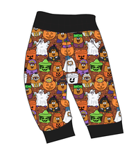 Load image into Gallery viewer, Retro Spooky Snacks Ladies' Joggers and Jogger Shorts