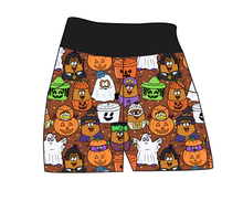 Load image into Gallery viewer, Retro Spooky Snacks Ladies' Joggers and Jogger Shorts